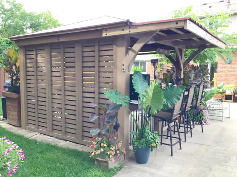 Our gazebo just keeps getting better