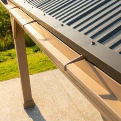 Costco Pavilion Rain Gutter Kit (14ft x 12ft) Costco Accessories yardistrydirect.co.uk 1