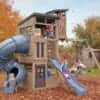 The Skyline Lookout Wooden Climbing Frame Backyard Bliss yardistrydirect.co.uk 1