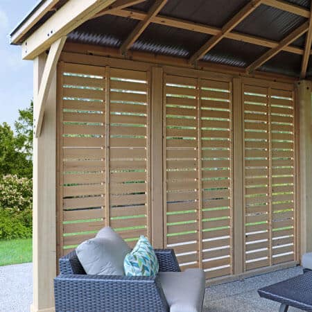 Perfect Privacy with our Triple Wall Gazebo packages