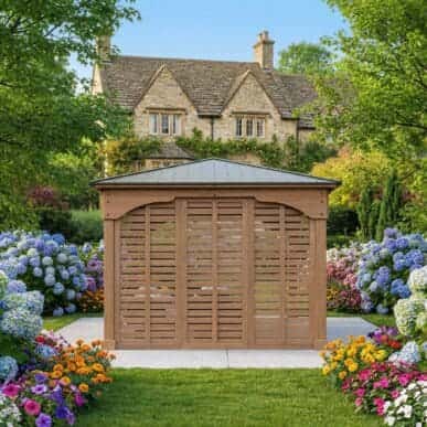 Costco Grand Gazebo 14ft Privacy Wall Costco Accessories yardistrydirect.co.uk 1
