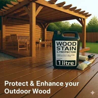 Yardistry Direct Touch Up Stain 1L – Natural Cedar cedar wood gazebo yardistrydirect.co.uk